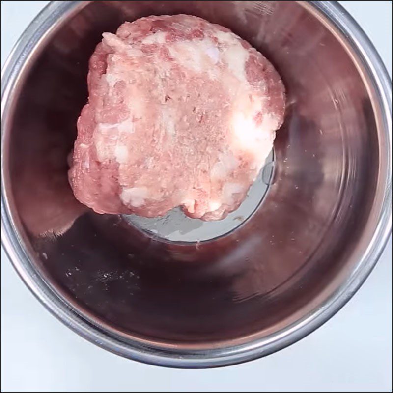 Step 1 Marinate the meat Baked Cheese Meatballs