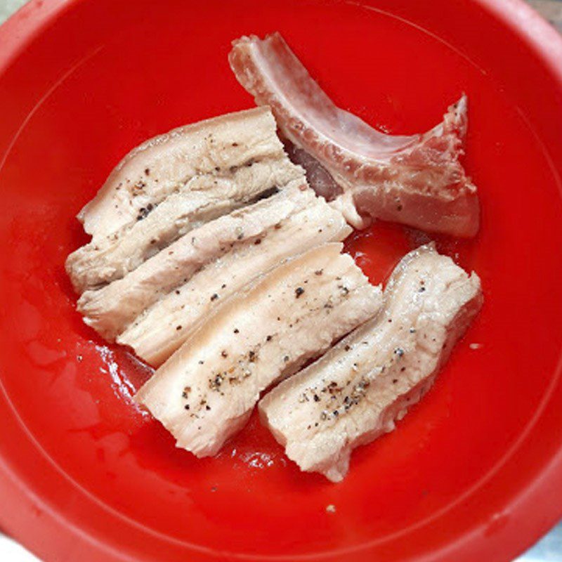 Step 2 Marinate the meat Honey Grilled Pork