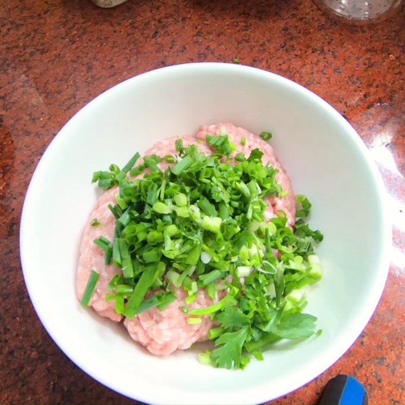 Step 3 Marinate Minced Meat Minced Meat Tomato Noodles