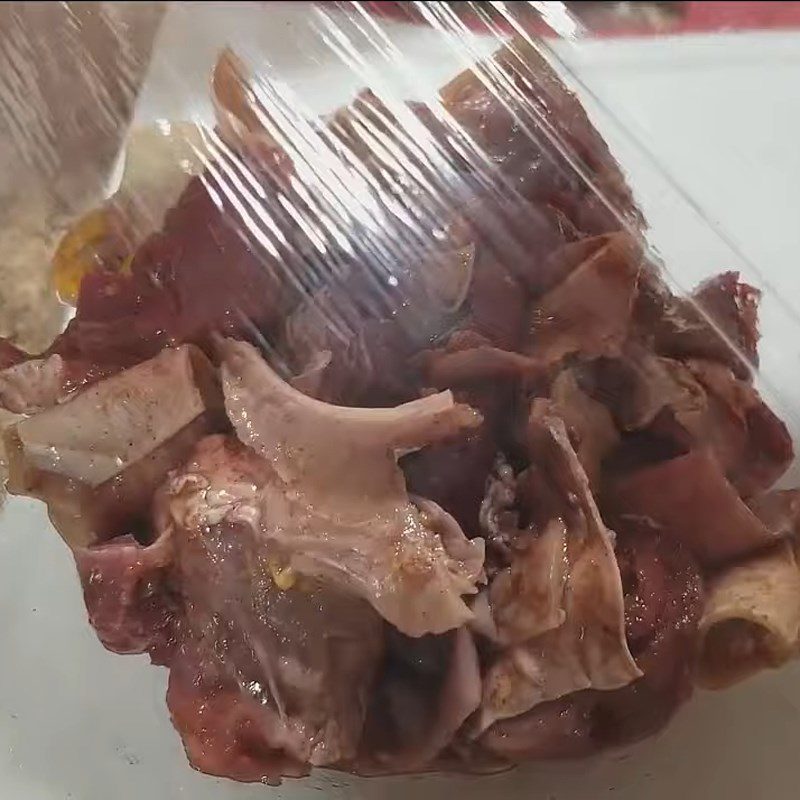 Step 2 Marinate the beef French-style beef stew