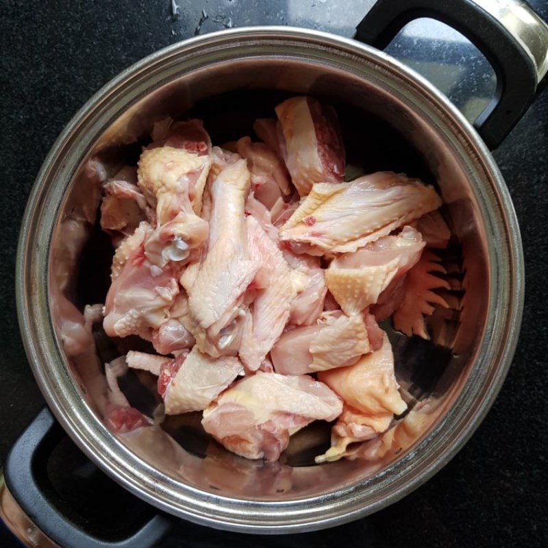 Step 2 Marinate the chicken for Chicken stew