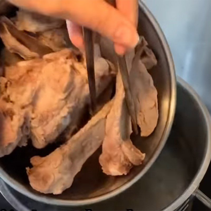 Step 1 Prepare the ingredients for Hai Phong Khoai porridge