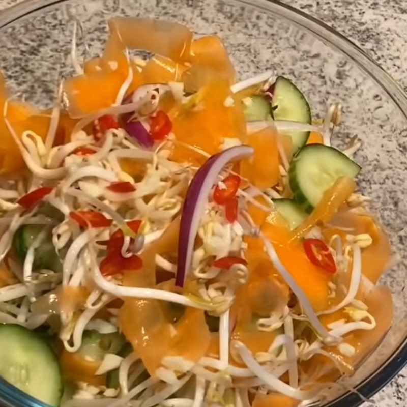 Step 7 Making pickled vegetables Sticky rice with braised pork Northern style served with pickled vegetables