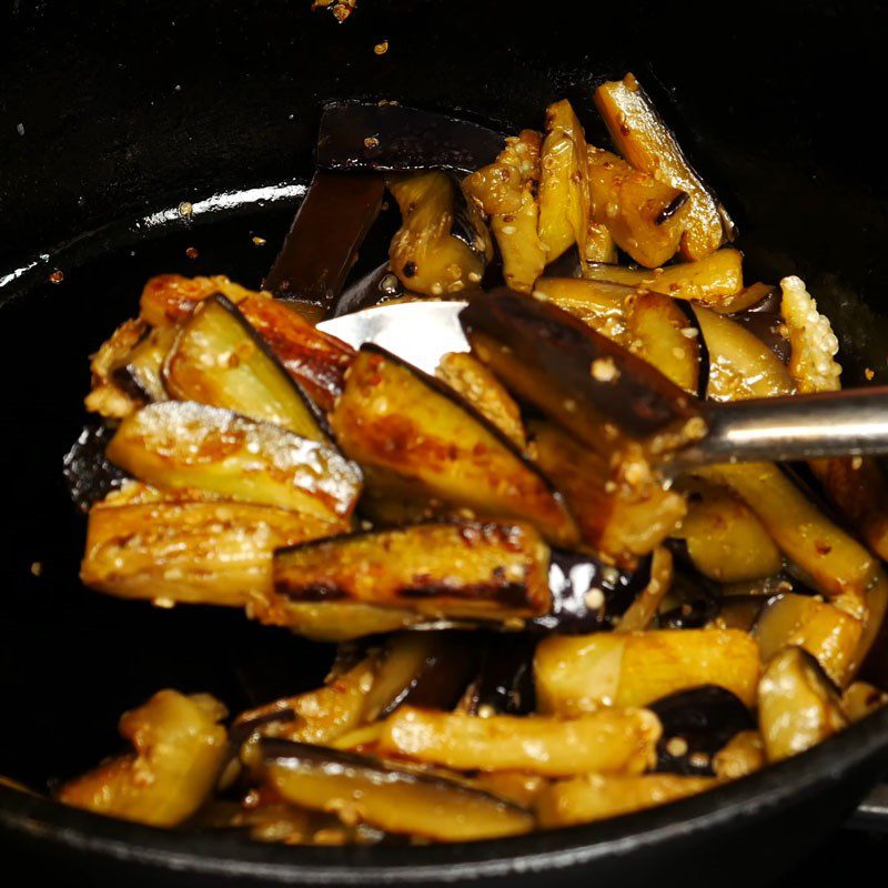 Step 2 Sautéed Eggplant Eggplant Salad with Bell Peppers