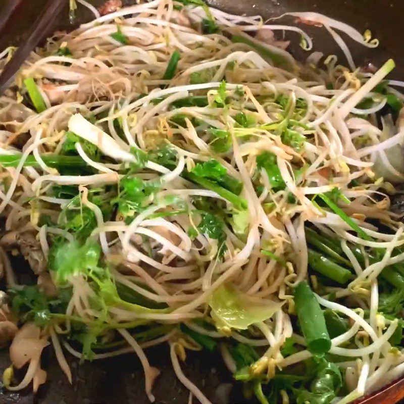 Step 3 Sautéed Oysters Bean Sprout Stir-fried Oysters