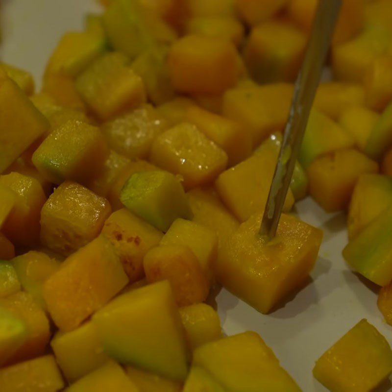 Step 2 Sauté the ingredients Pumpkin Risotto