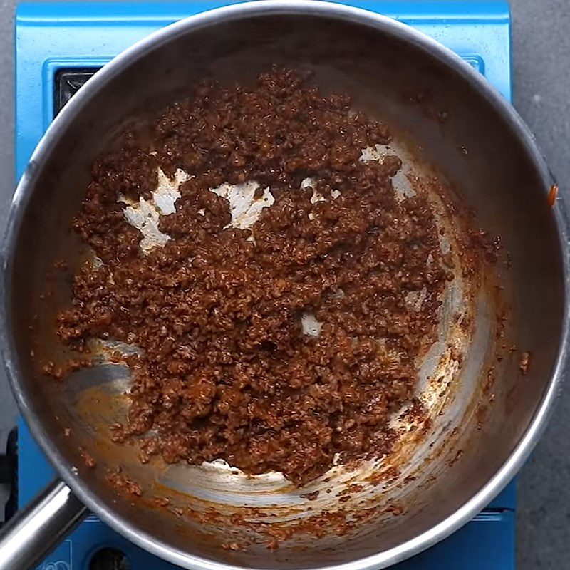 Step 1 Stir-fry beef Beef Cheese Sandwich