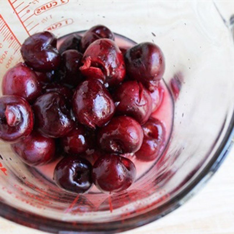 Step 2 Blend the cream mixture Cherry Lemon Popsicle