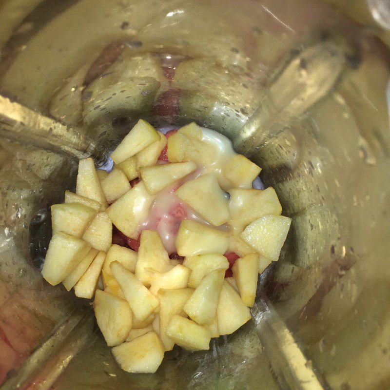 Step 2 Blend Watermelon Apple Smoothie