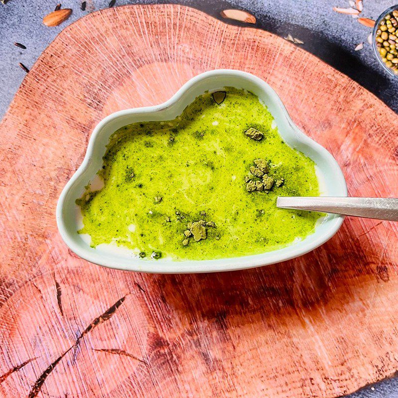 Step 2 Proceed to make the matcha mixture for Matcha Cashew Milk (recipe shared by a user)