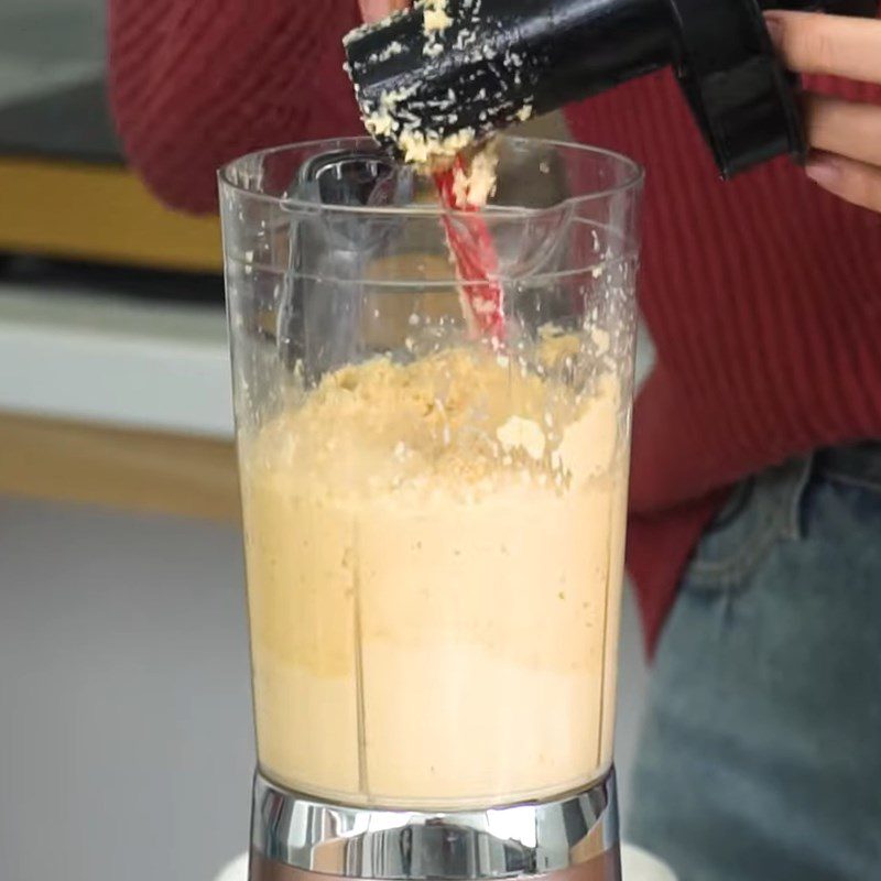 Step 1 Blend all the bread ingredients Keto bread using an air fryer