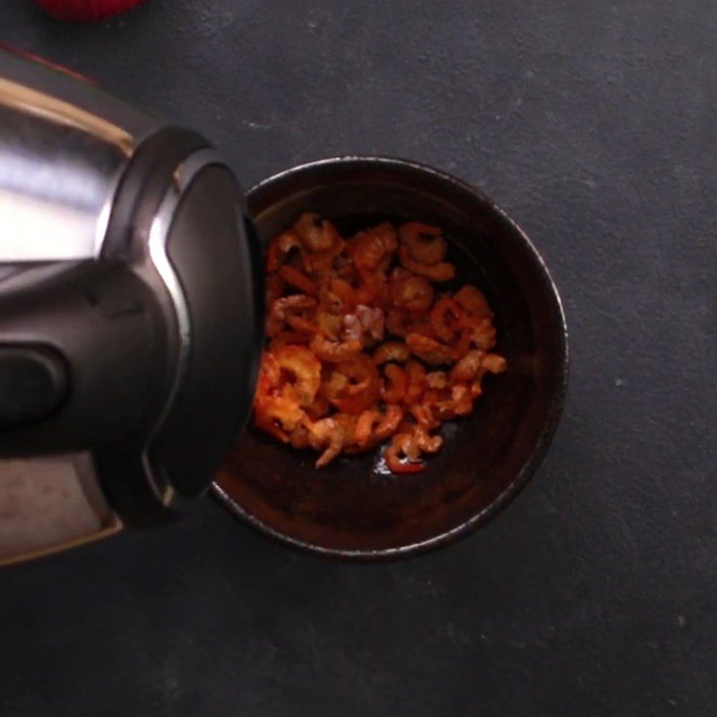 Step 1 Make Dried Shrimp Salt for Spicy Beef Ball Noodle Mix