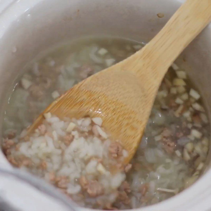 Step 5 Completion Beef Porridge using Slow Cooker