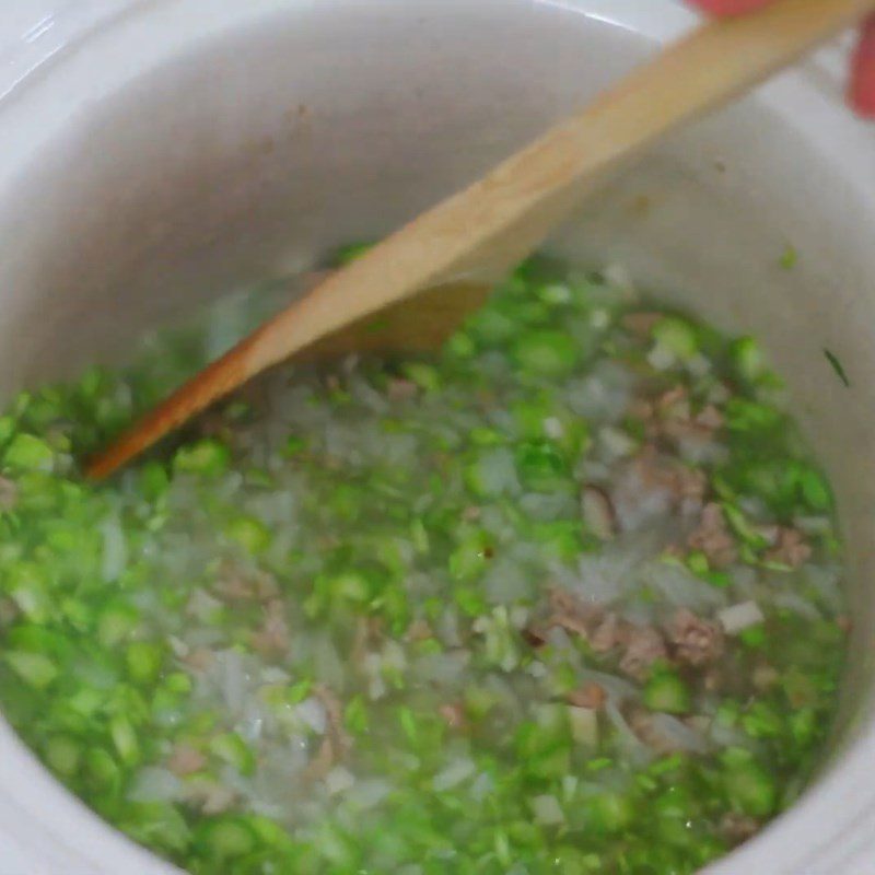 Step 5 Completion Beef Porridge using Slow Cooker