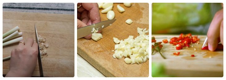 Step 1 Prepare the Ingredients for Fried Ribs with Lemongrass and Chili