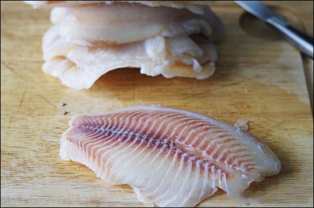 Step 1 Prepare ingredients for Snakehead Fish Noodle