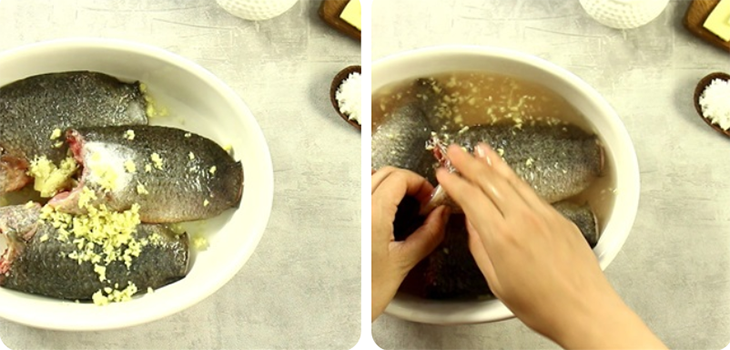 Step 1 Prepare ingredients for Snakehead Fish Noodle