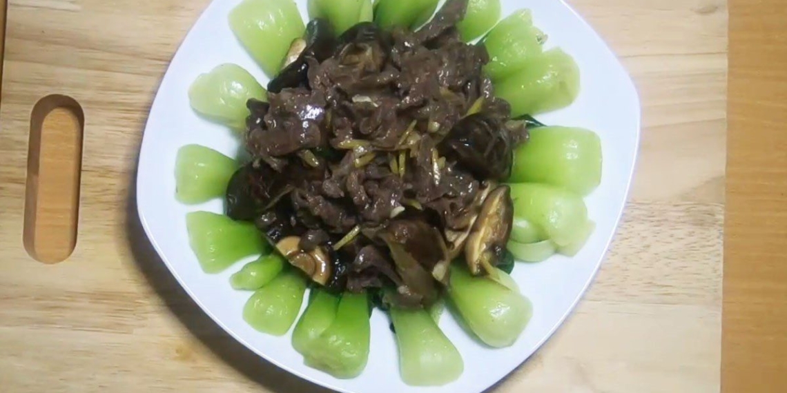 2 ways to make beef stir fried with mushrooms and delicious soaked mushrooms 09347