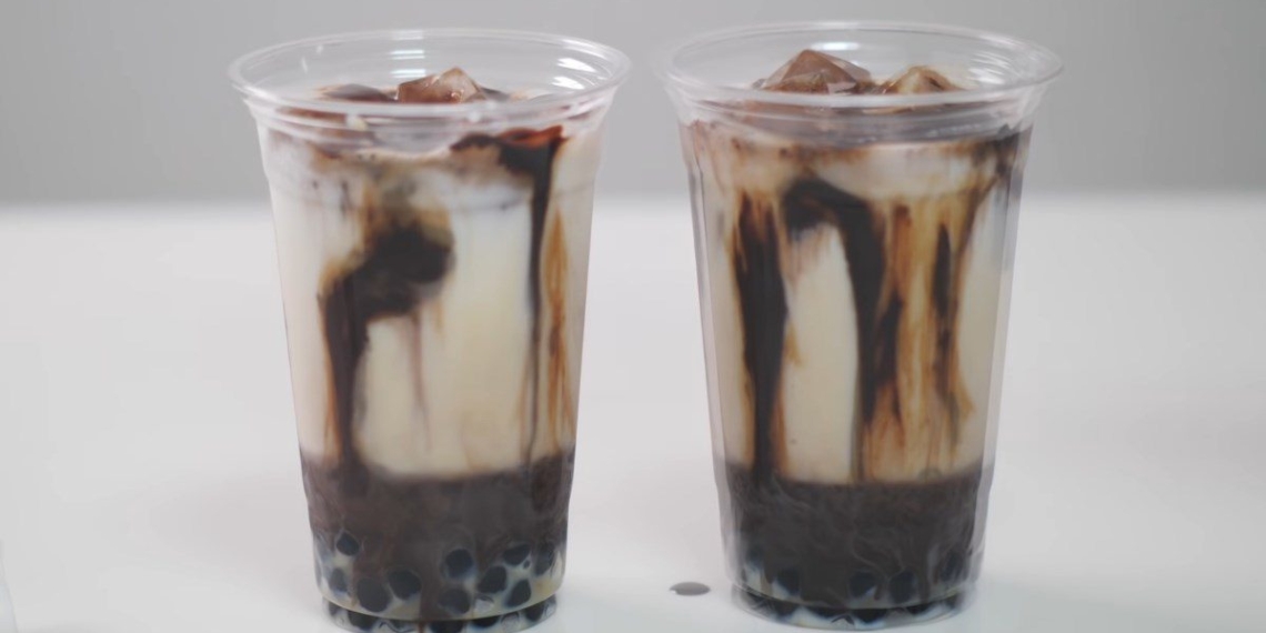 2 ways to make chocolate milk tea delicious and extremely simple at 12552