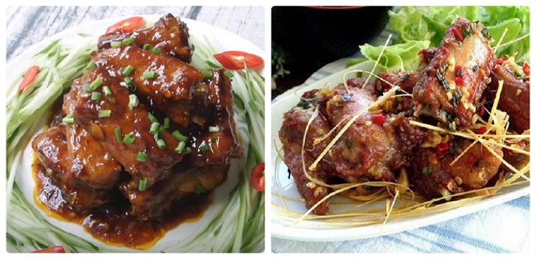 2 ways to make fried ribs with honey and delicious chili sauce 02310