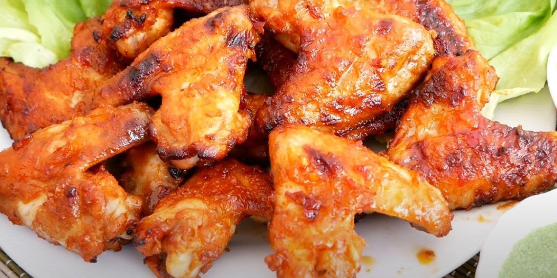 2 ways to make honey grilled chicken with oven and air fryer 04357