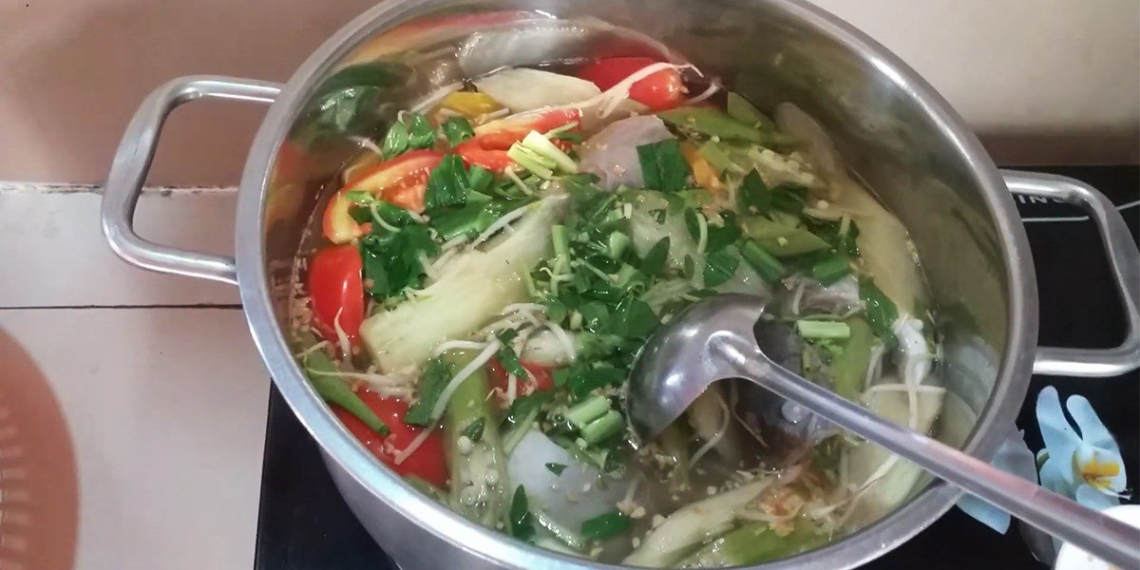 2 ways to make sour fish soup to cool down for meal 07639