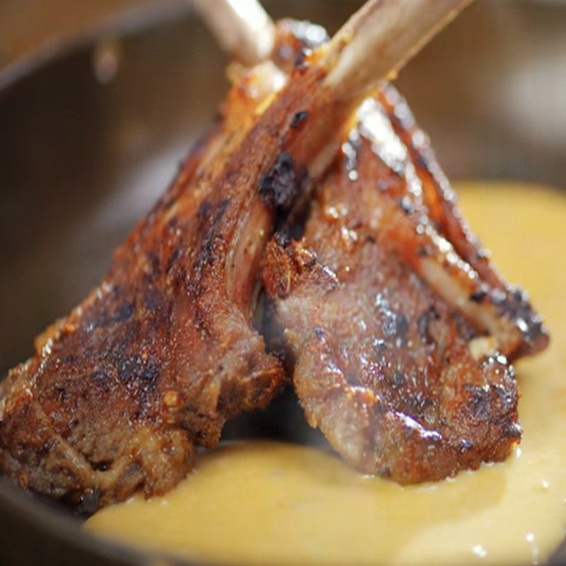 Step 5 Decoration Lamb curry
