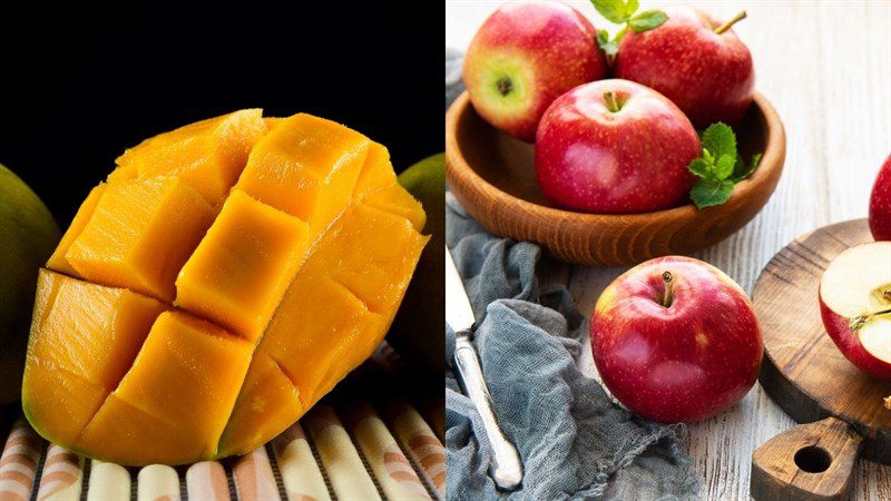Ingredients for mango juice
