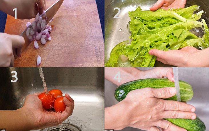 Step 2 Prepare other ingredients Steamed shrimp with coconut water