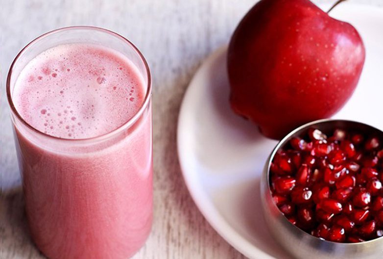 Step 3 Final Product Pomegranate Apple Juice