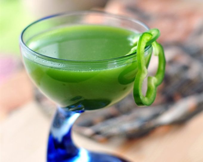 Step 3 Final Product for Pineapple Bell Pepper Celery Juice