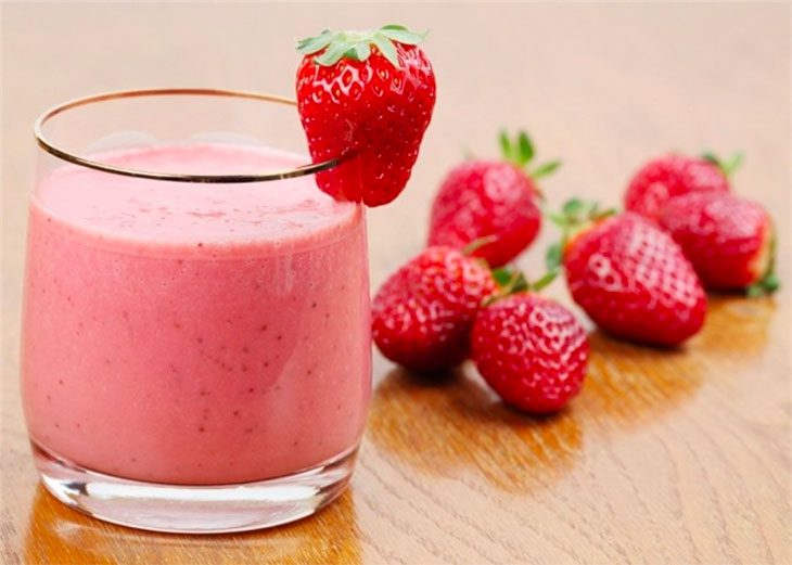 Step 3 Final Product Strawberry Cucumber Smoothie