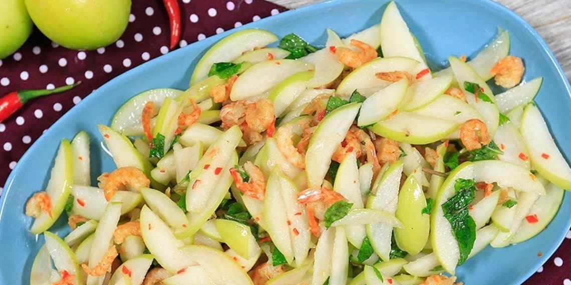 3 ways to make sour sweet dried shrimp salad appealing for meals 09741