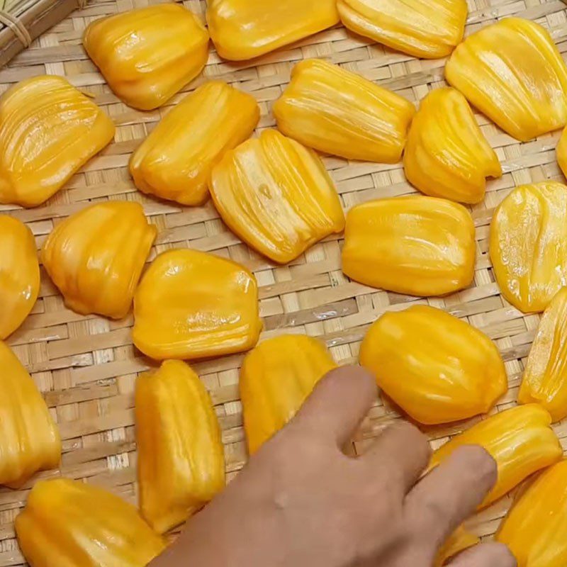 Step 2 Marinate jackfruit Jackfruit candy