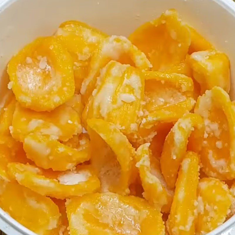 Step 2 Marinate jackfruit Jackfruit candy