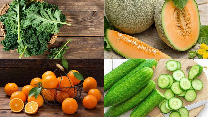 Ingredients for 3 kale smoothie recipes