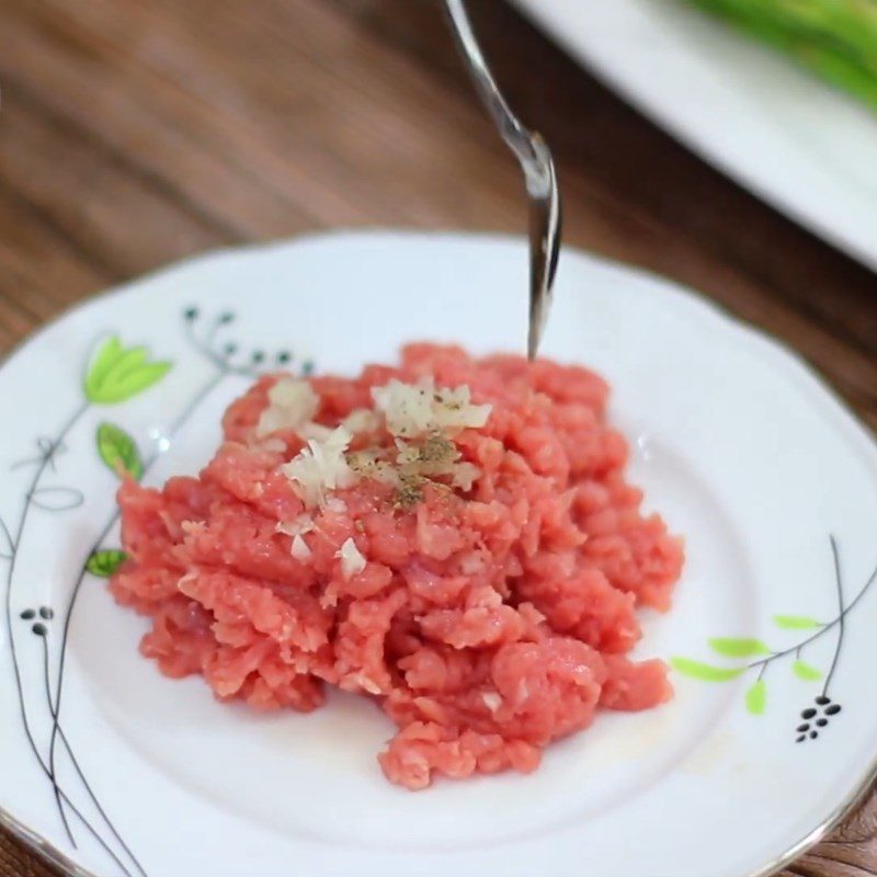 Step 2 Prepare and marinate the beef Slow cooker beef porridge