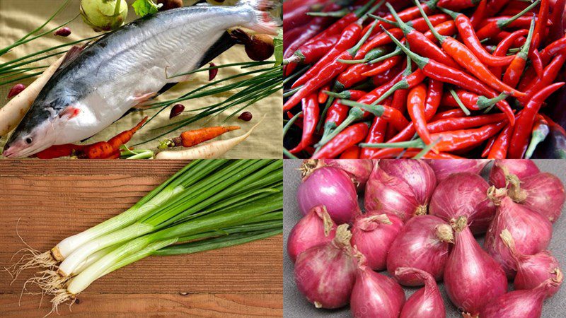 Nguyên liệu món ăn 2 cách làm cá basa kho riềng