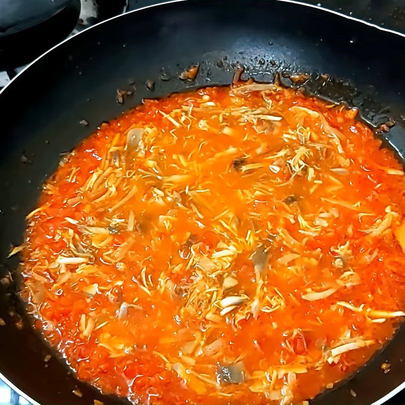 Step 4 Finish the dish for vegetarian sardines