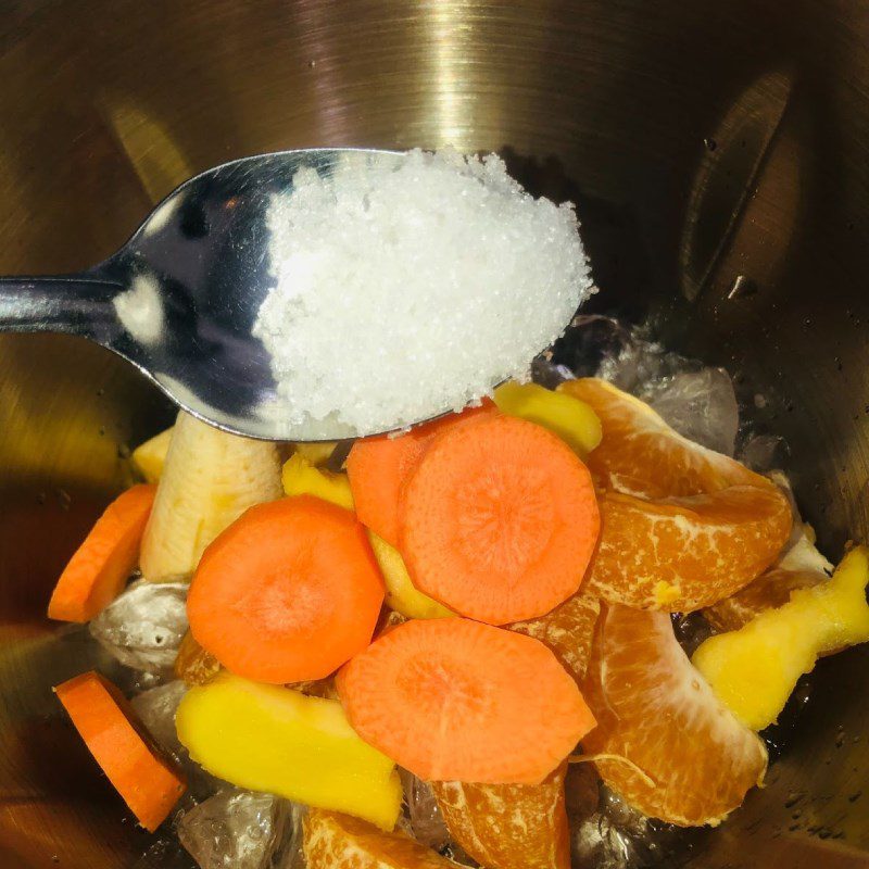 Step 2 Smoothie Tangerine Banana Ginger Carrot