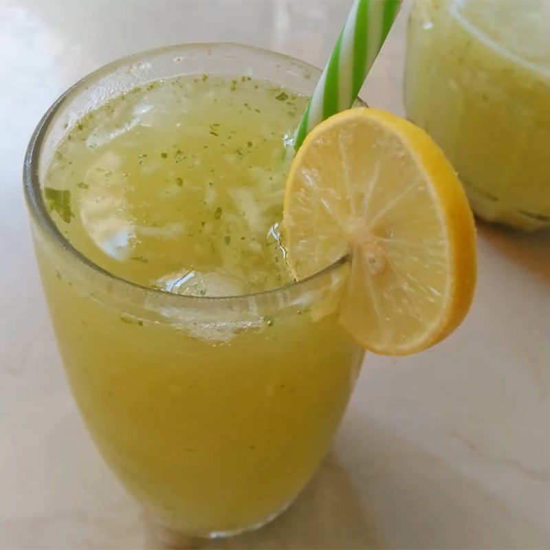 Step 3 Final product Cucumber aloe vera juice