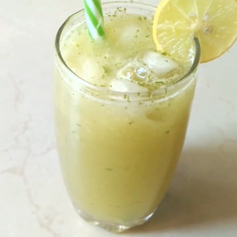 Step 3 Finished Product Cucumber Aloe Vera Drink