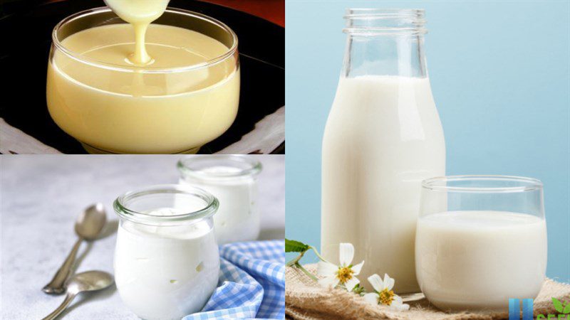 Ingredients for yogurt made with an electric pressure cooker