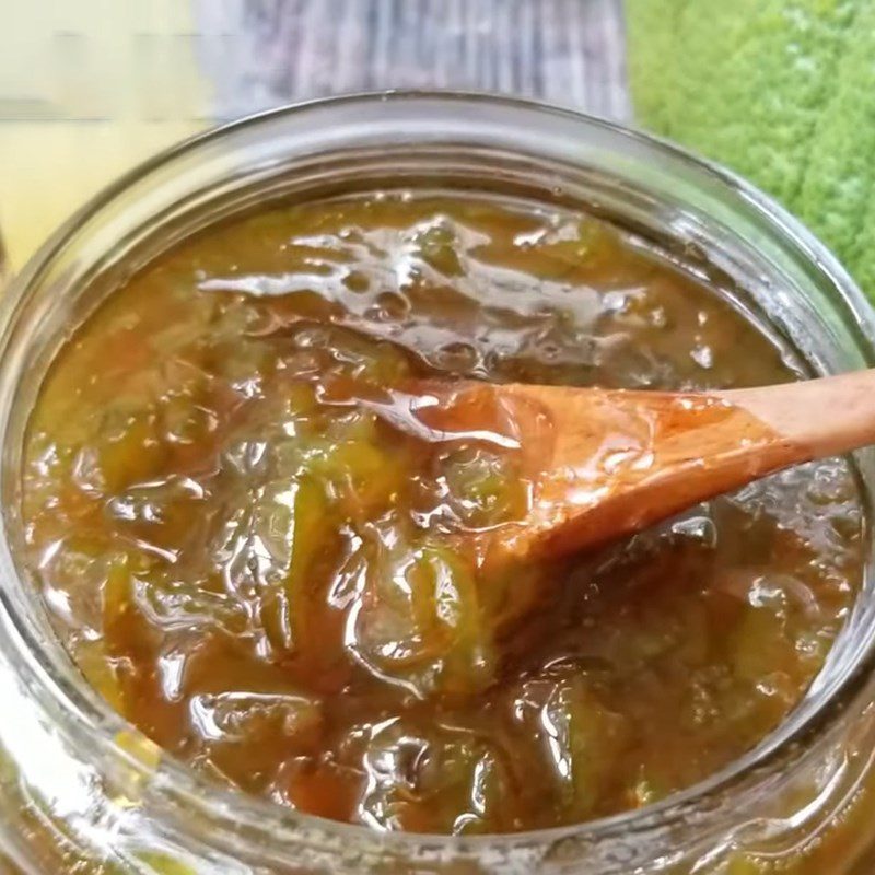 Step 5 Final product Grapefruit honey syrup