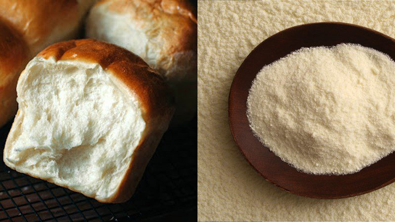 Ingredients for bread porridge
