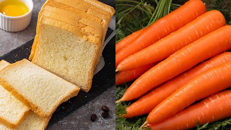 Ingredients for bread soup