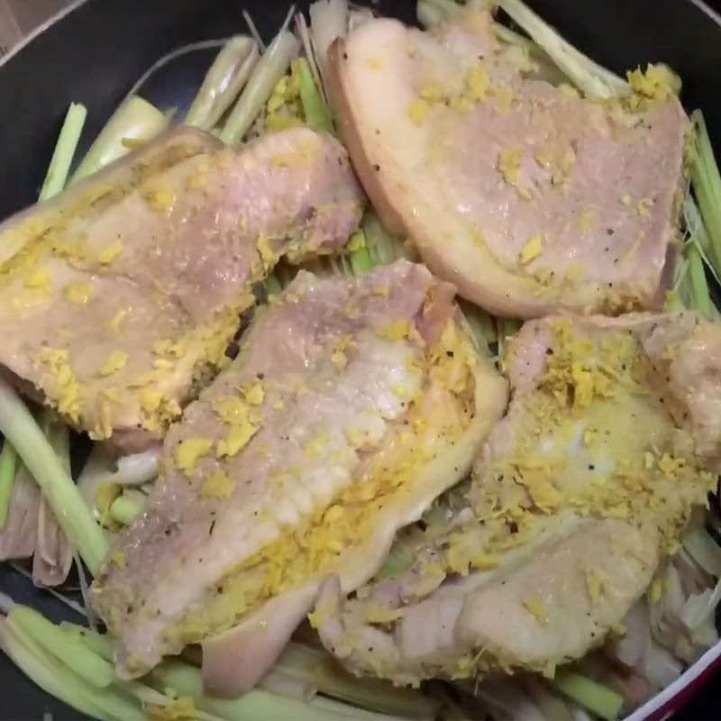 Step 3 Grilled meat Grilled pork