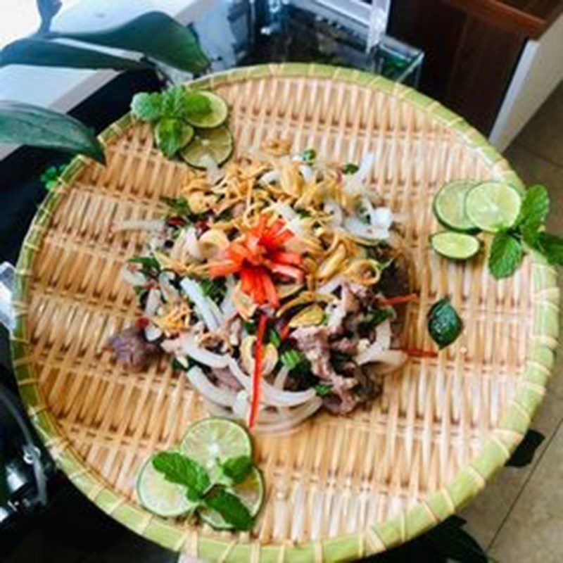 Step 5 Final Product Beef Salad with Lime and Onion