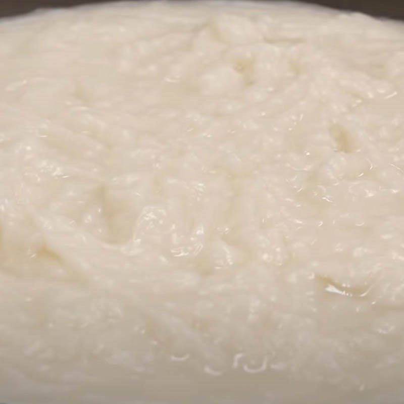 Step 4 Steaming the cake Southern style vegetarian rice cake