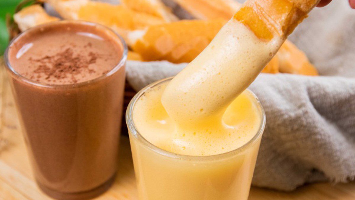 Egg cream for dipping bread